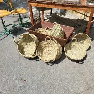 cestos mimbre artesanales