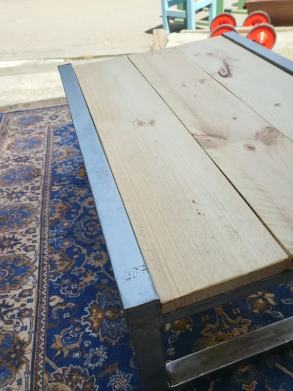 Mesa baja madera, retrodeco